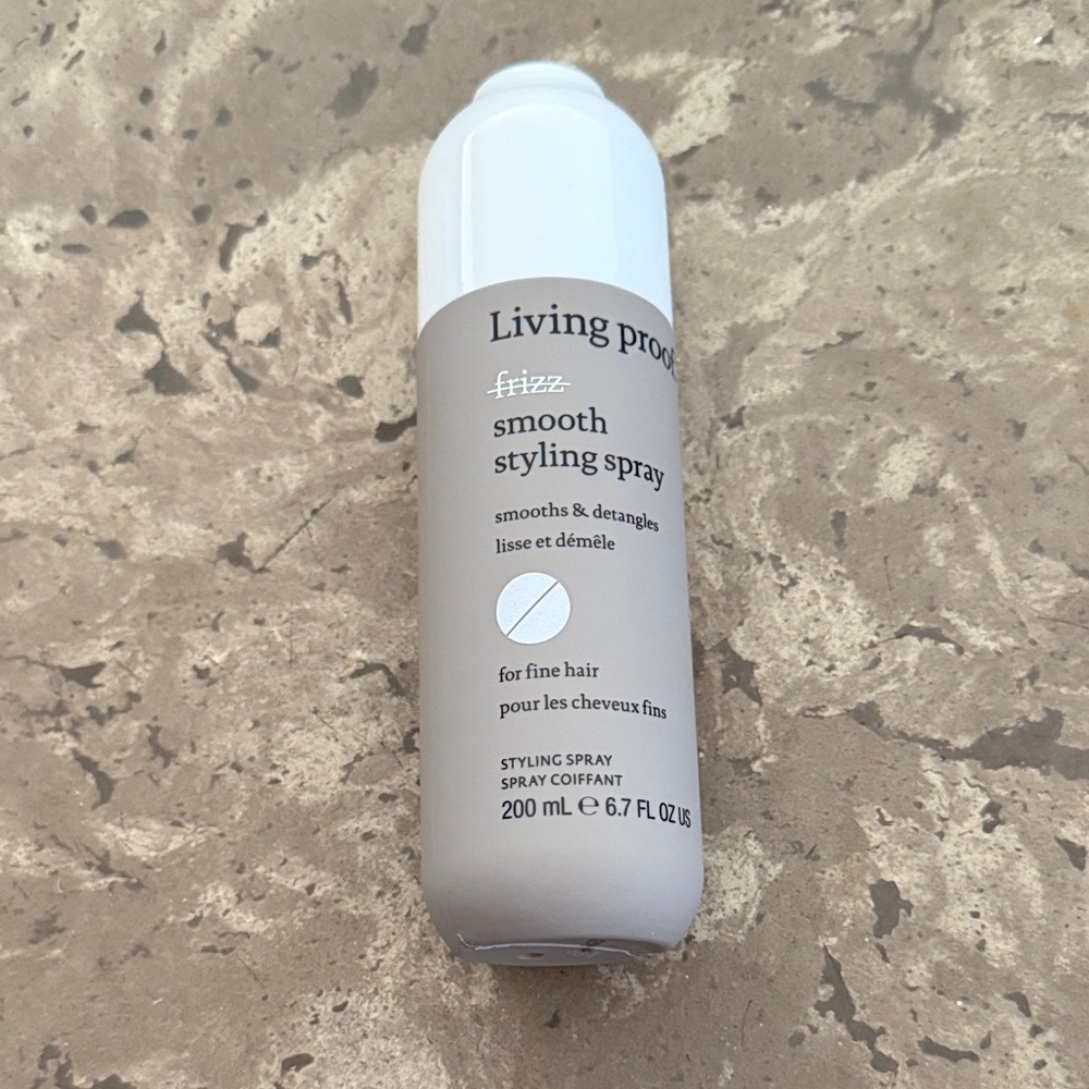 Living Proof Frizz Styling Spray - White and Tan